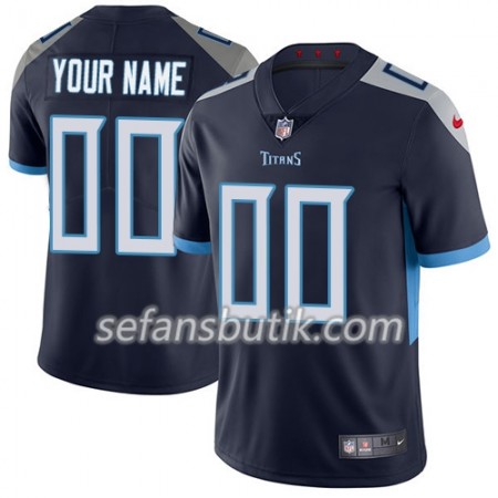 Tennessee Titans Tröjor Custom Blå - Herr Tennessee Titans Tröjor Custom Blå - Herr